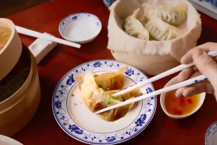 郑州食品企业-饺皇美食推流广告片