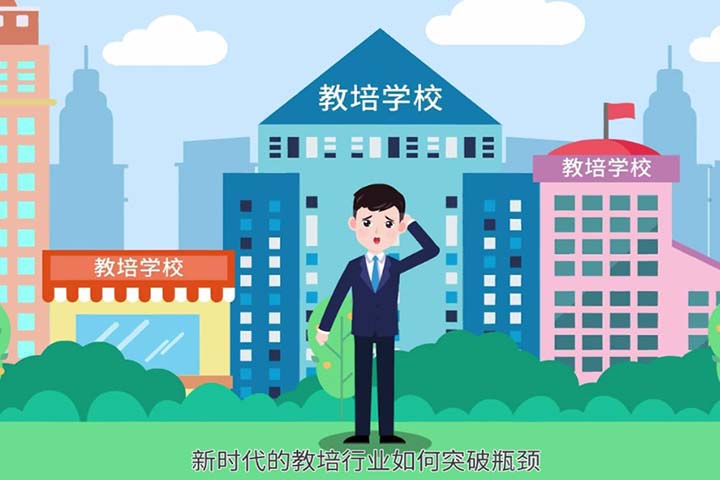 郑州智力英才宣传二维动画
